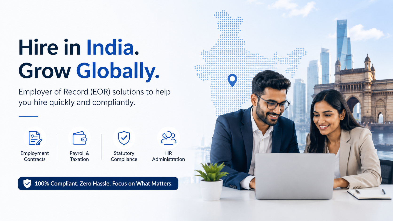 Hire Talent in India Without Setting Up a Legal Entity